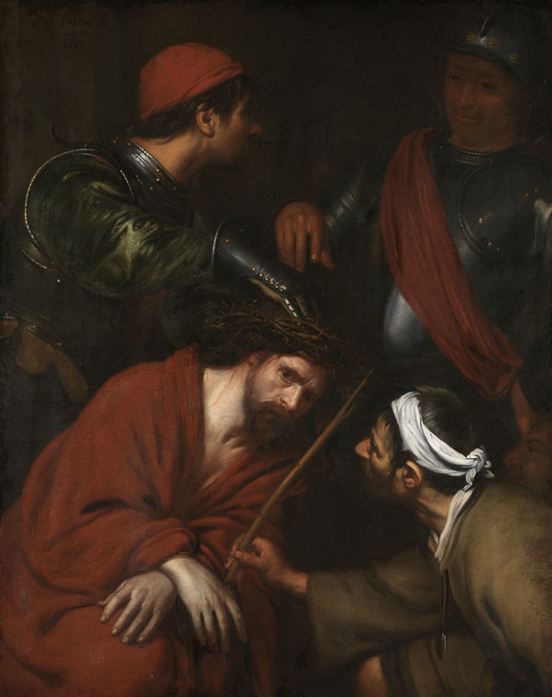 Christ Crowned with Thorns by Якоб Ван Оост, 1661 — digital art print download
