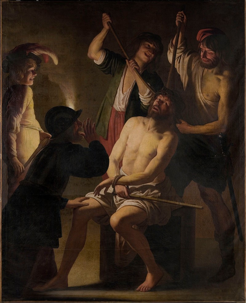 Christ Crowned with Thorns by Jan Janssens — digital art print download