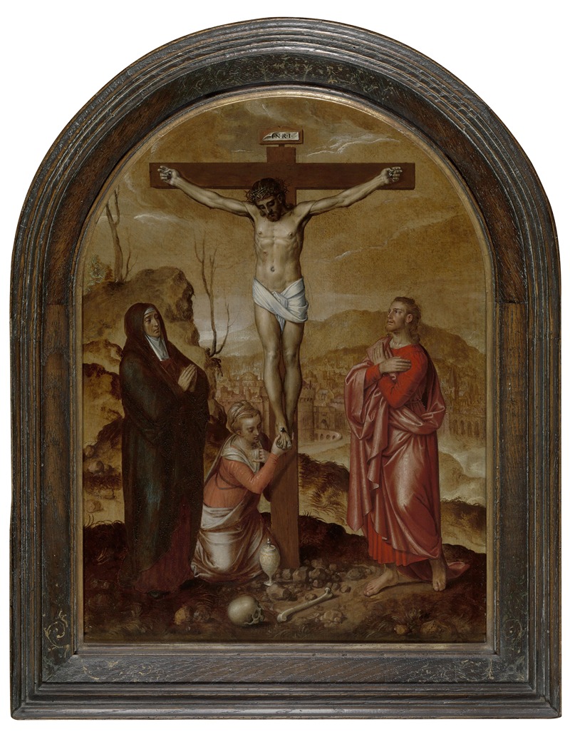 Crucifixion by Питер Пурбус, 1557 — digital art print download