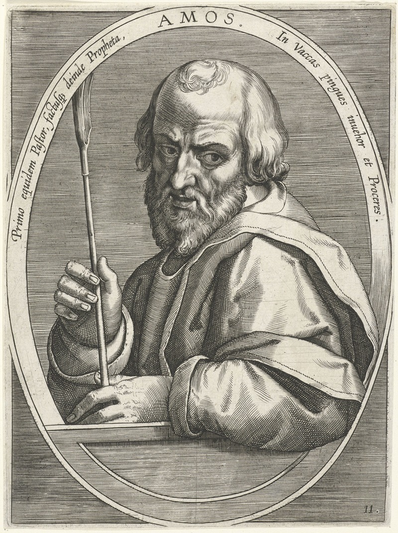 Amos by Stradanus, 1613 — digital art print download