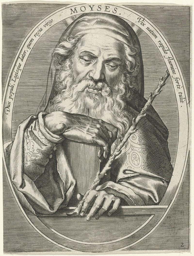 Moses by Страданус, 1613 — digital art print download