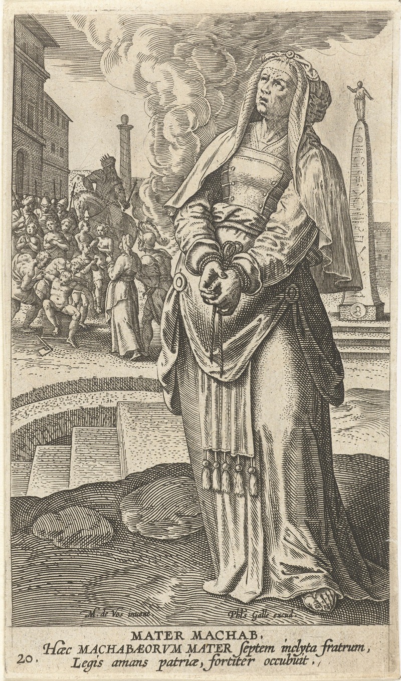 Mother of the Maccabees — Jan Collaert II
