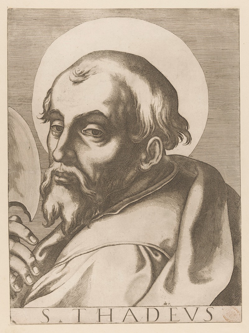 Saint Jude Taddeus by Raffaello Schiaminossi, 1606-1607 — digital art print download