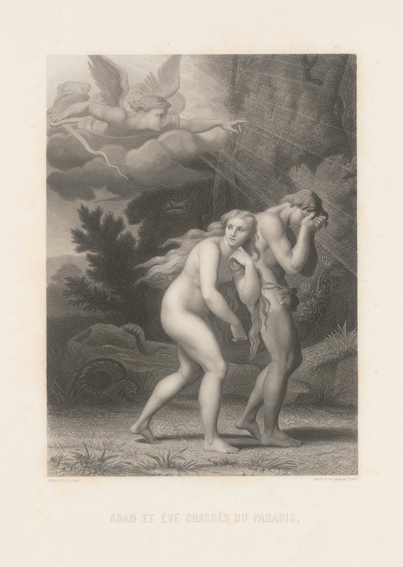 Adam et eve chassés du paradis — Alphonse de Lamartine