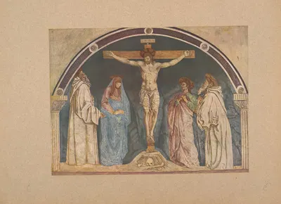 Andrea del Castagno, Crocifissione by Коррадо Риччи, 1910 — digital art print download