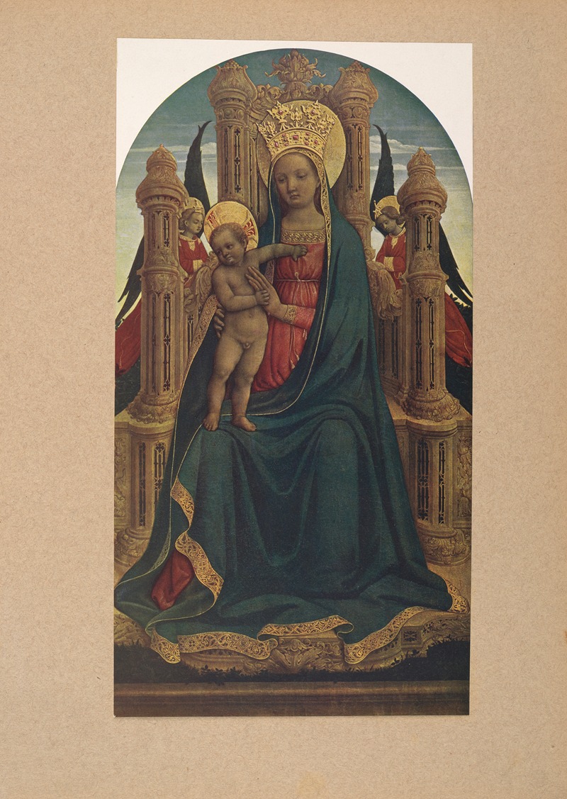 Antonio Vivarini, Madonna col Bambino by Коррадо Риччи, 1910 — digital art print download
