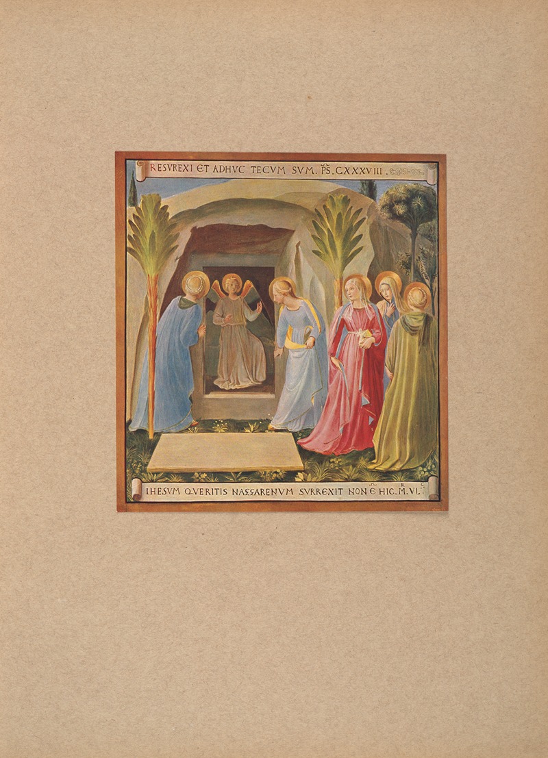 Beato Angelico, Le Donne al sepolcro by Коррадо Риччи, 1910 — digital art print download