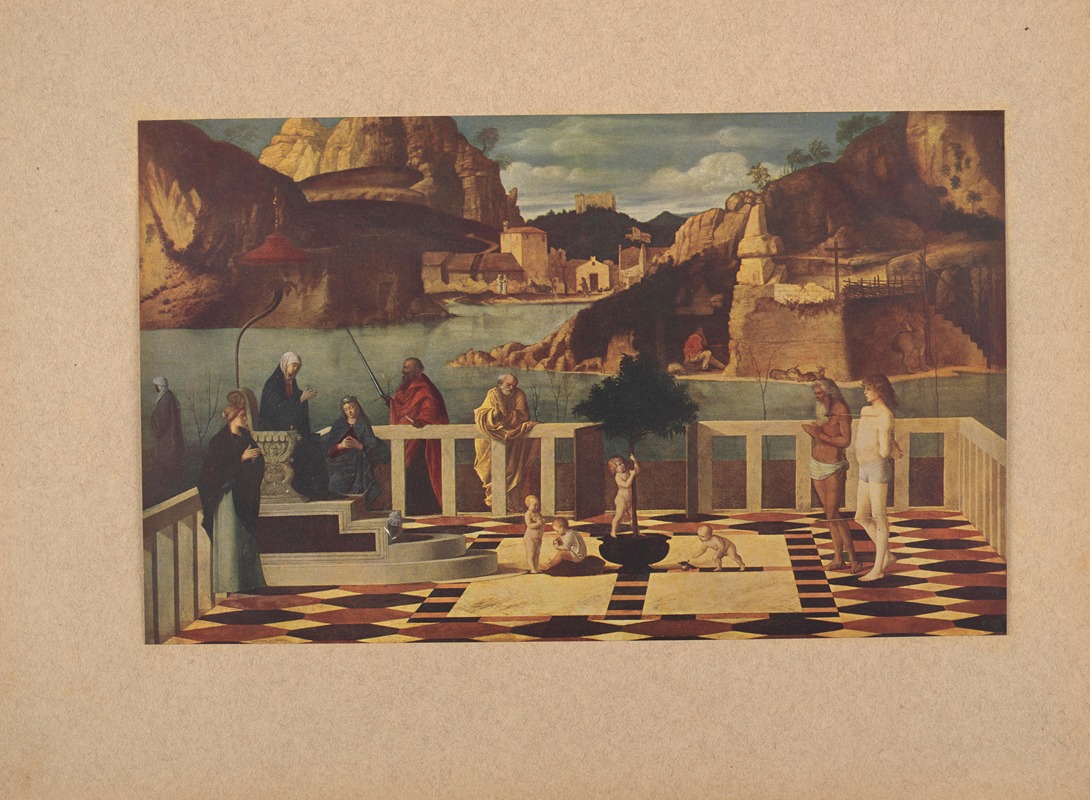 Giovanni Bellini, Allegoria religiosa by Коррадо Риччи, 1910 — digital art print download
