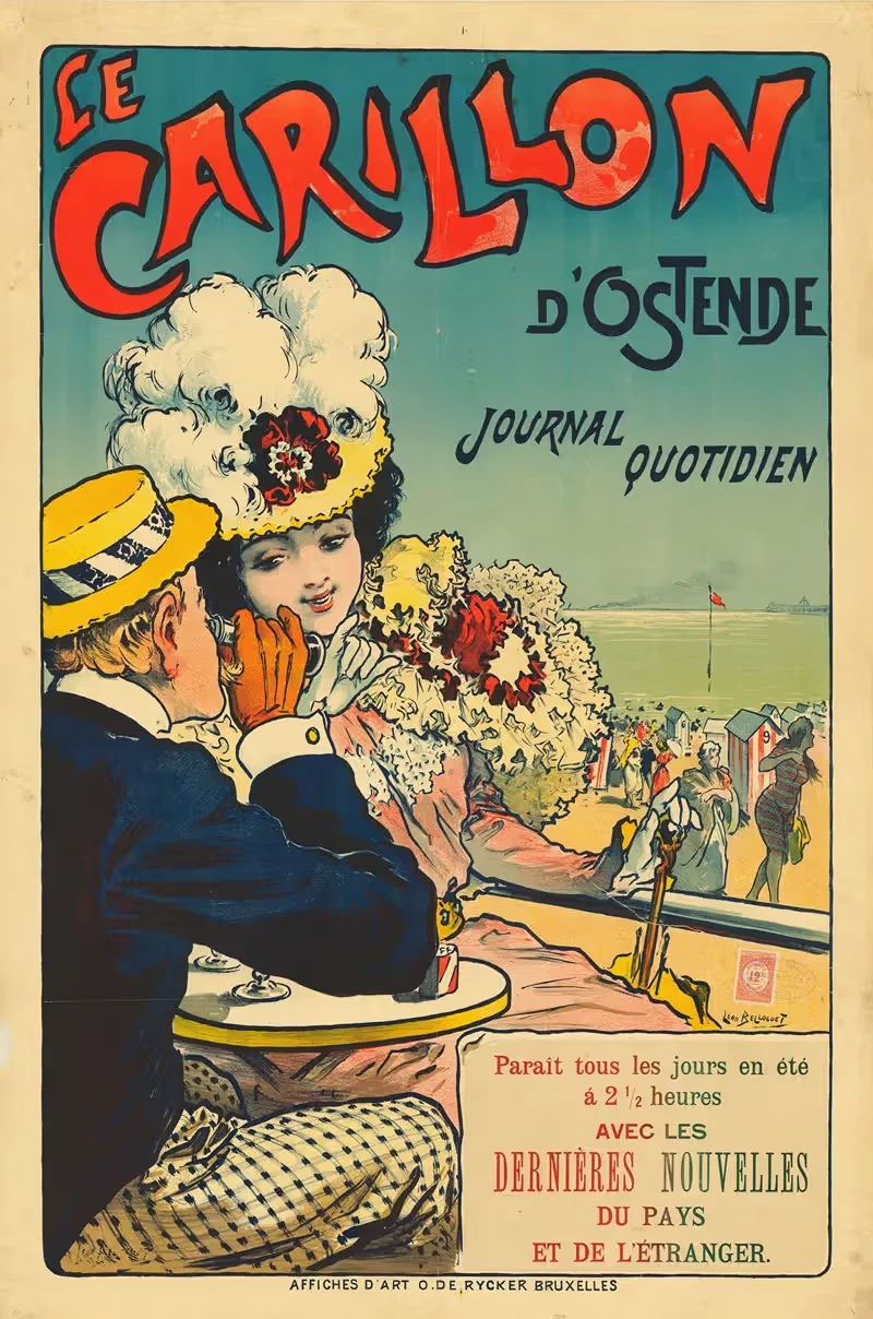 Le Carillon d'Ostende Journal Quotidien — Léon Belloguet
