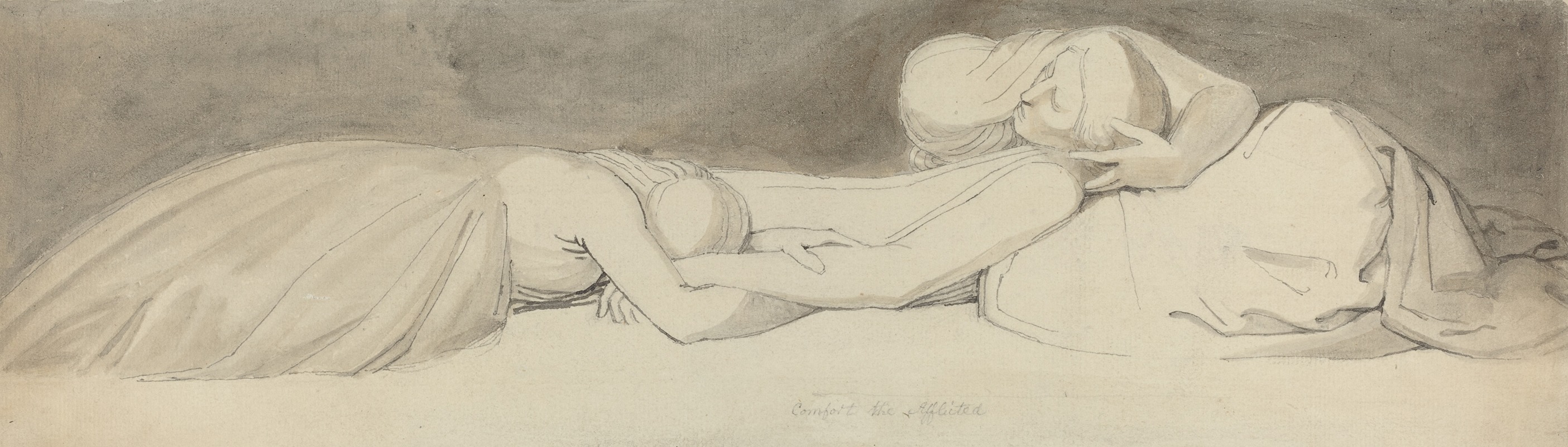 Comfort the Afflicted by Джон Флаксмен, c. 1790 — digital art print download