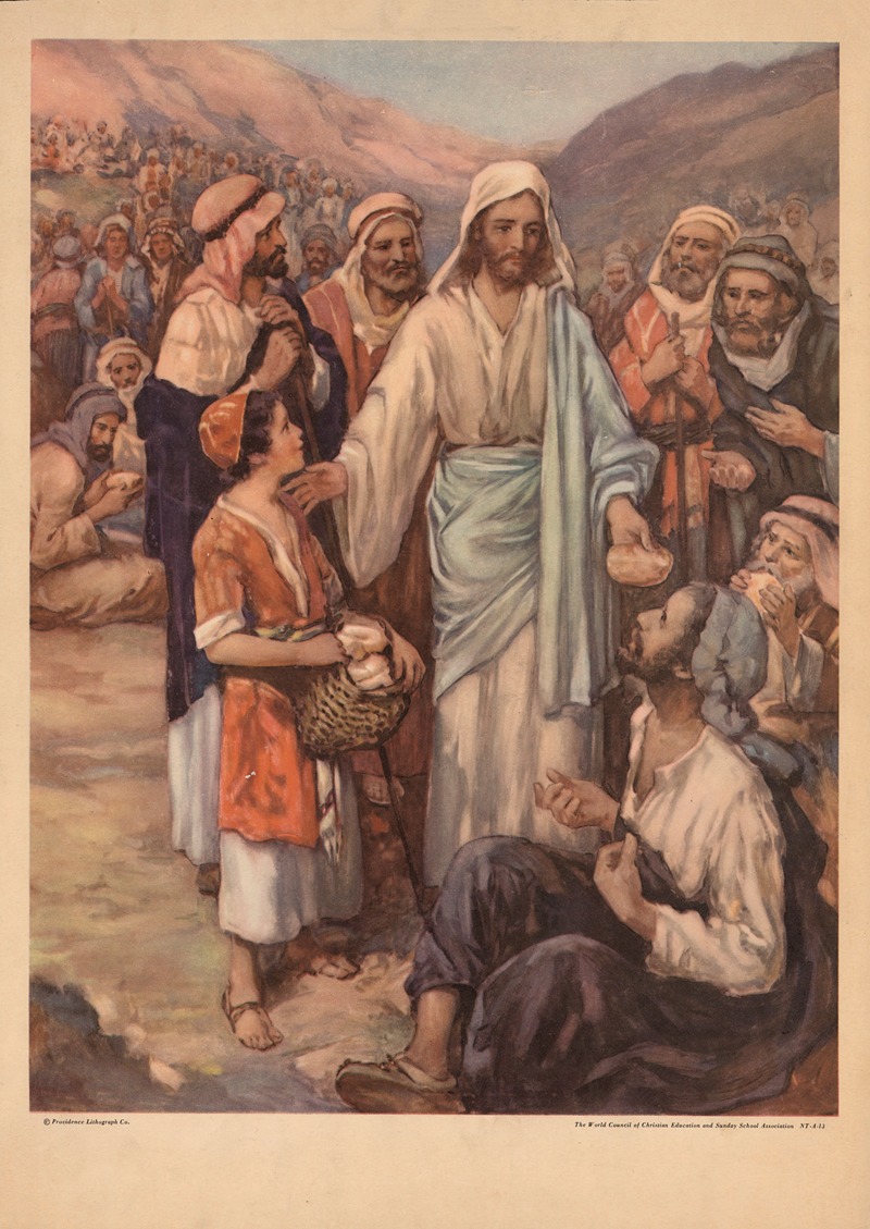 Feasting in the Desert by Gebhard Fugel, 1931 — digital art print download
