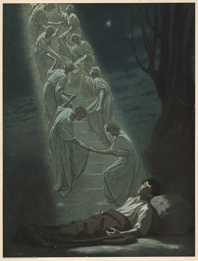 Jacob's Dream by Gebhard Fugel, 1939 — digital art print download