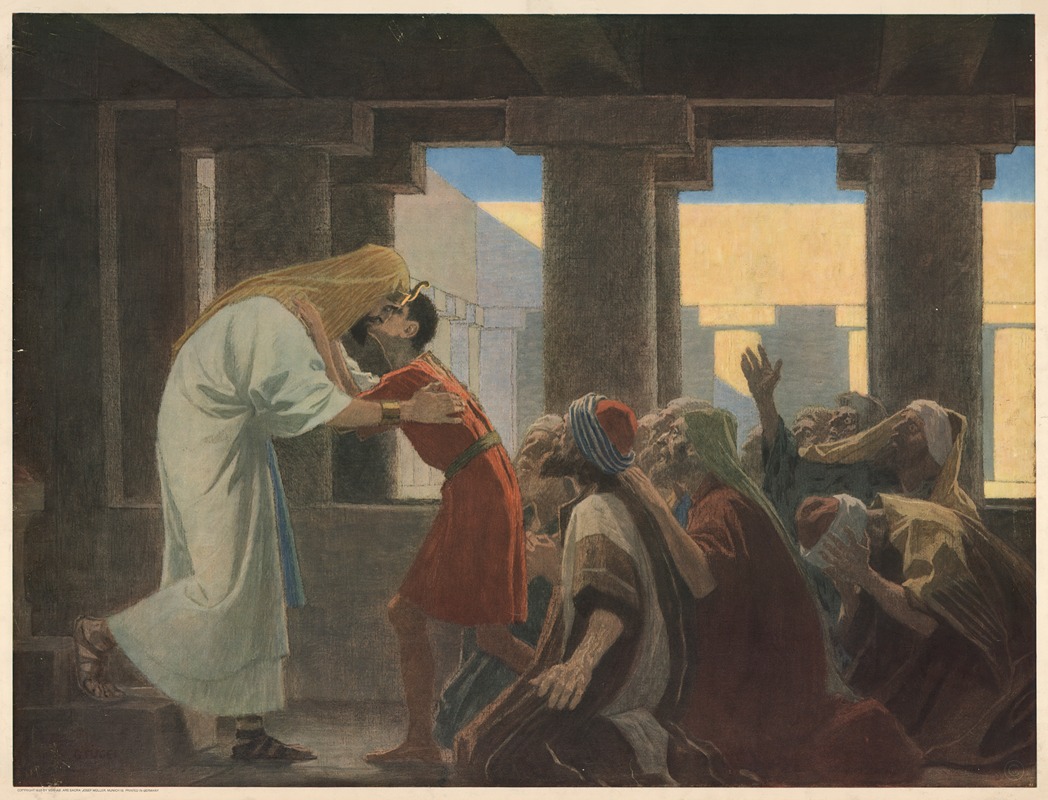 Joseph reveals himself to his brothers — Gebhard Fugel