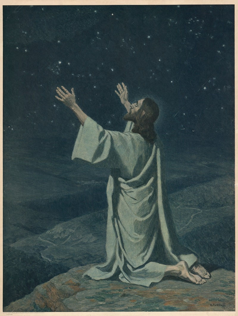 Not my will, but yours be done. by Gebhard Fugel, 1938 — digital art print download