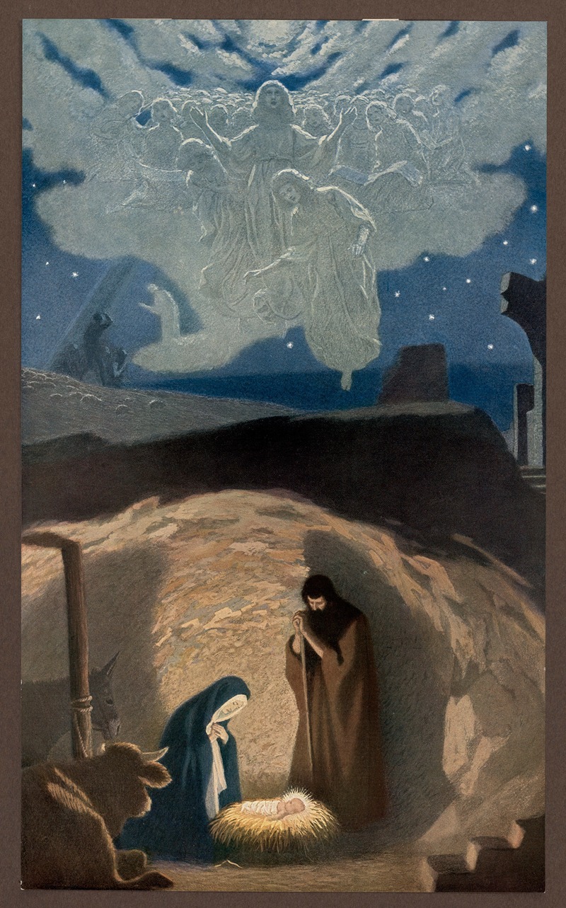 The birth of Jesus — Gebhard Fugel