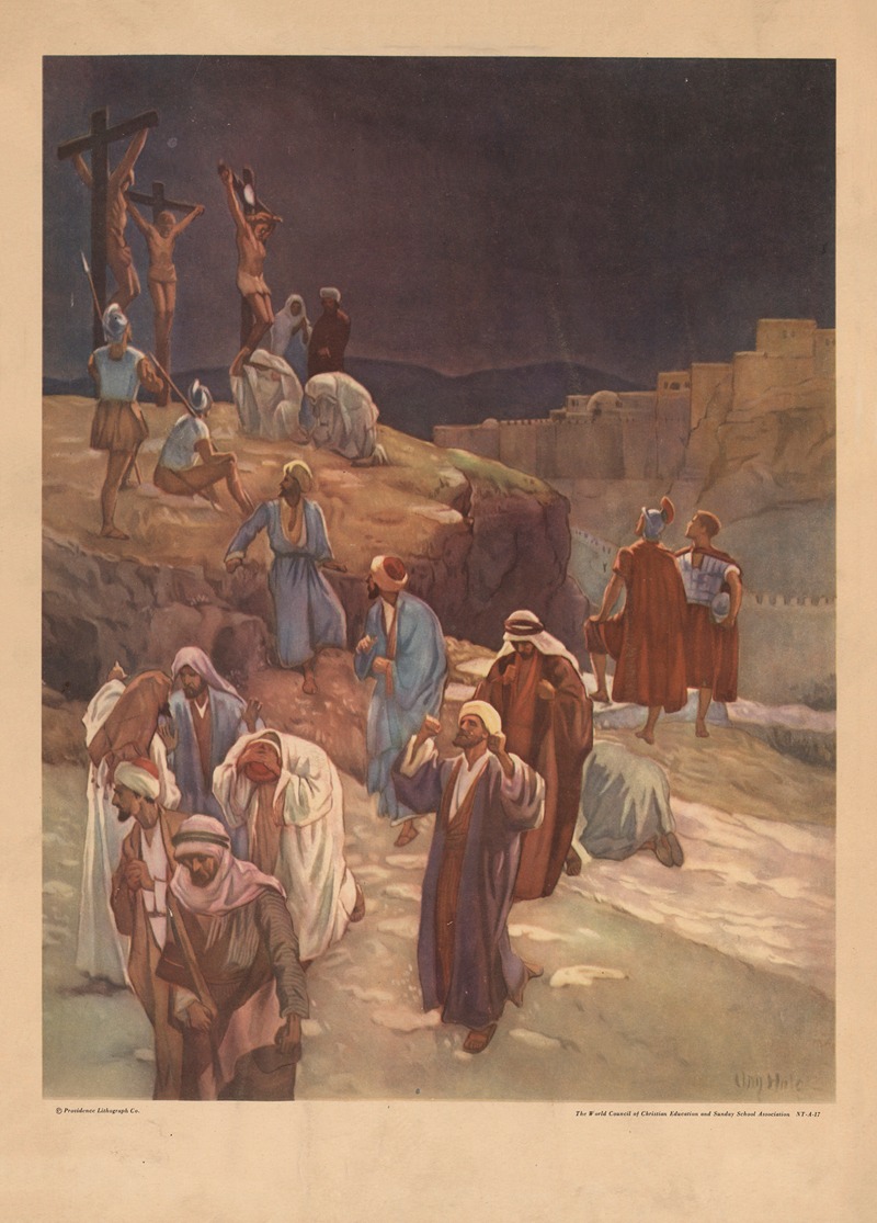 The Crucifixion by Gebhard Fugel, 1931 — digital art print download