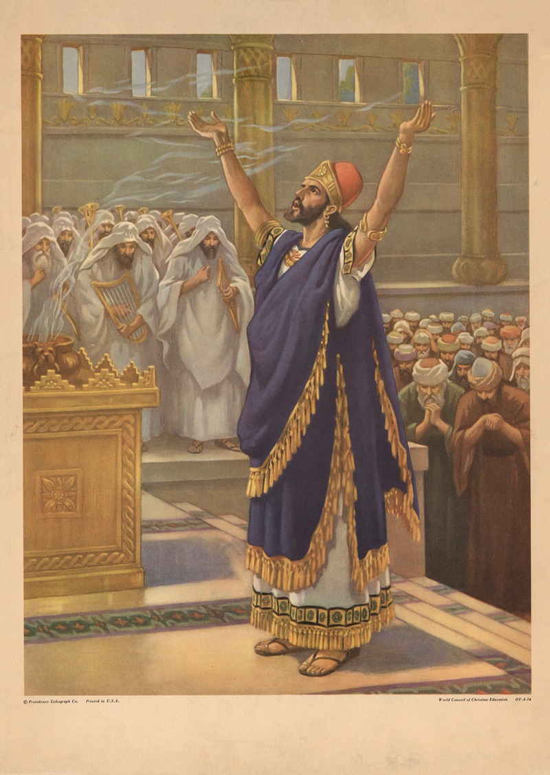 The Dedication of the Temple — Gebhard Fugel