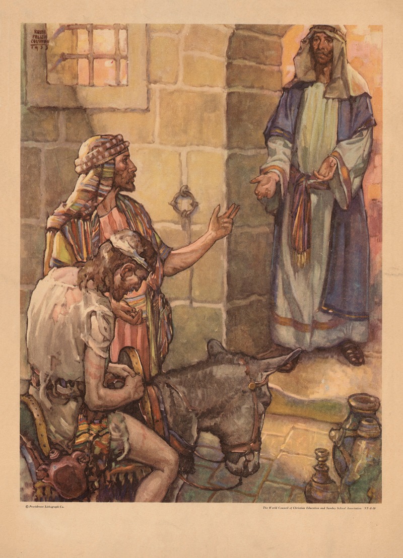 The Good Samaritan by Gebhard Fugel, 1931 — digital art print download