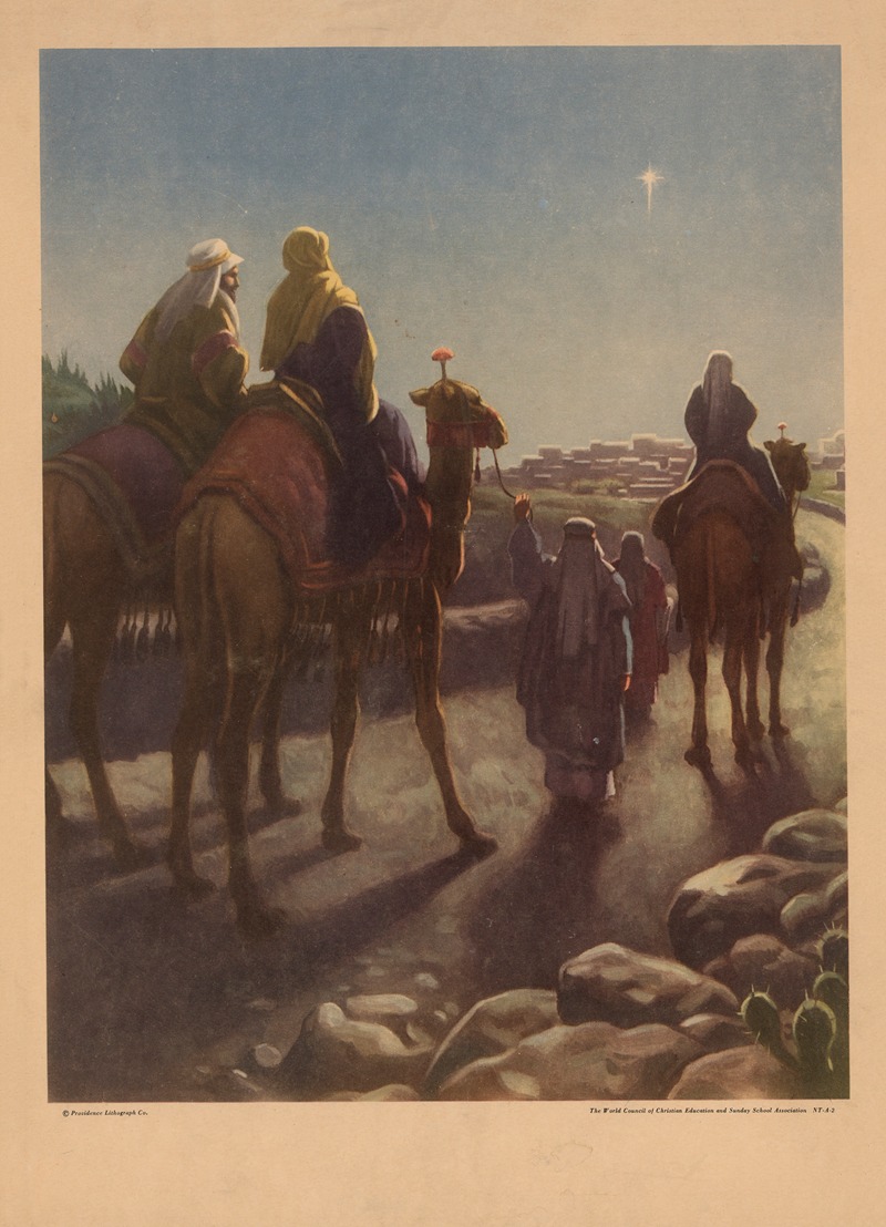 The Holy Three Kings by Gebhard Fugel, 1931 — digital art print download