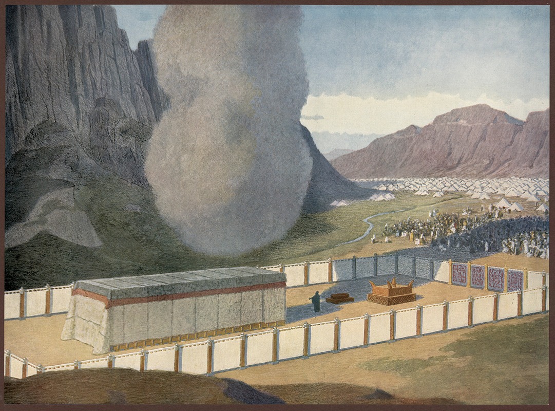 The Tabernacle in the Desert by Gebhard Fugel, 1911 — digital art print download