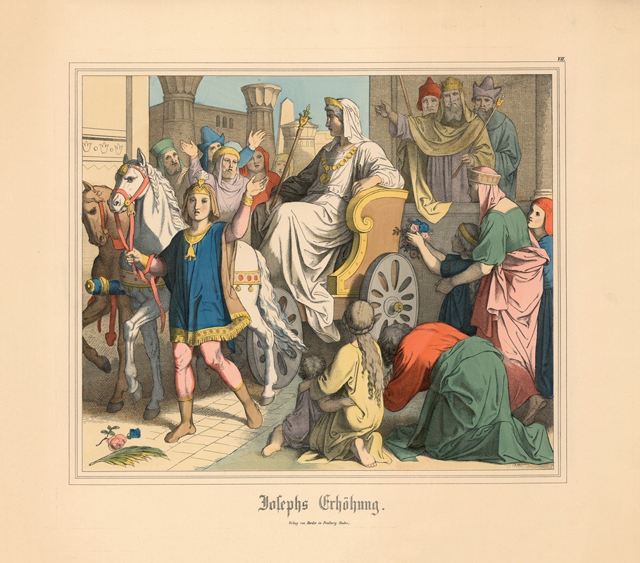 Josephs Erhöhung by Johann Nepomuk Heinemann — digital art print download