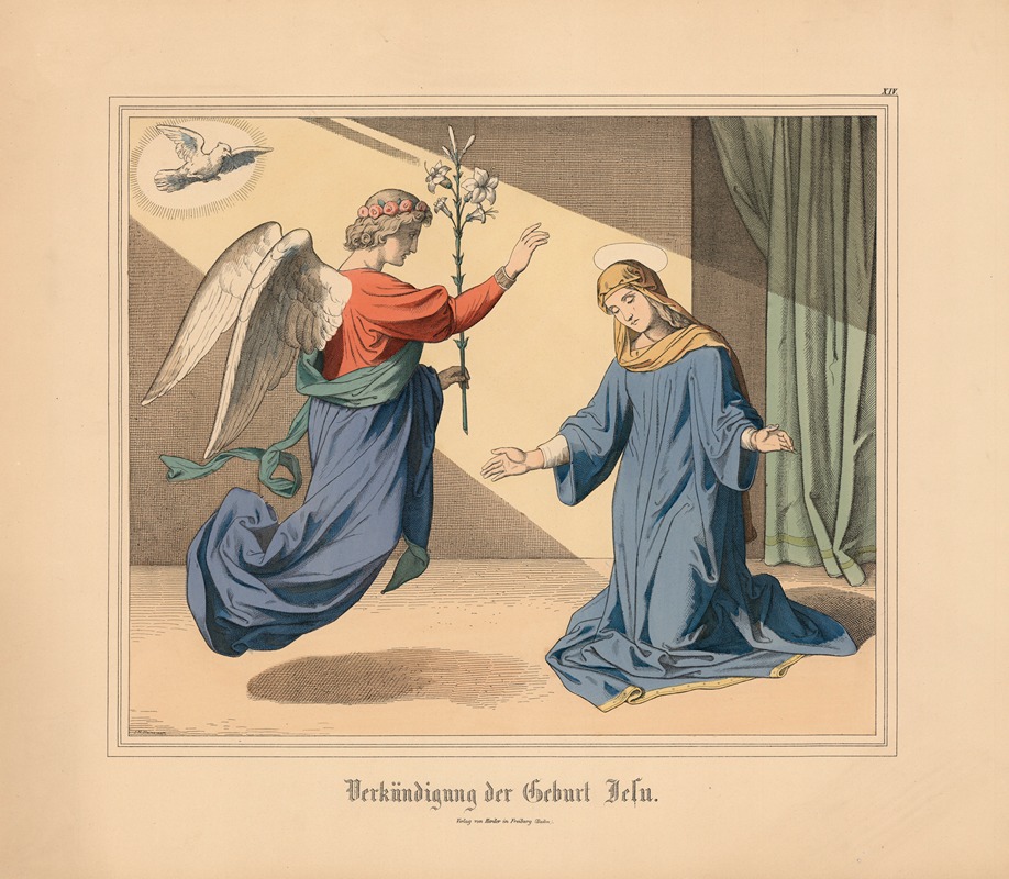 Verkündigung der Geburt Jesu — Johann Nepomuk Heinemann