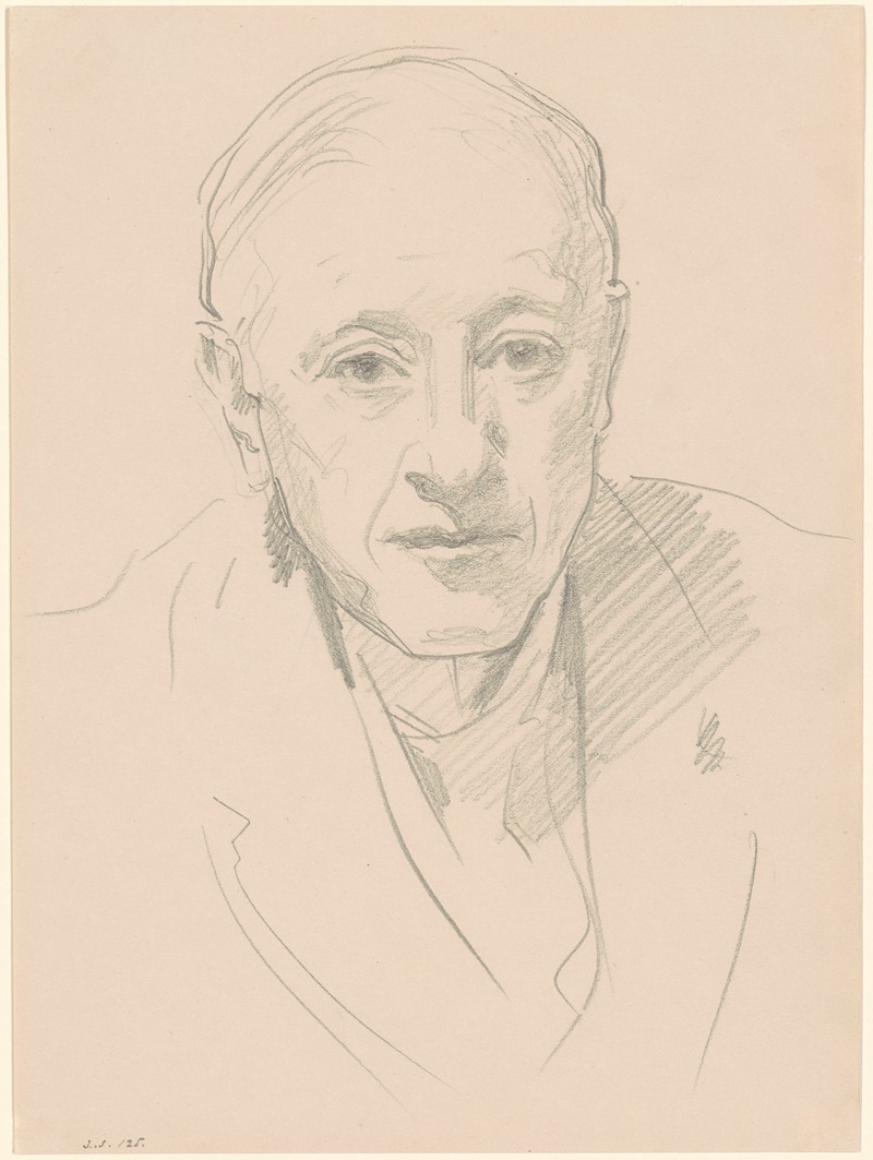 Bust of a Man by Джон Сингер Сарджент, 1880-1905 — digital art print download