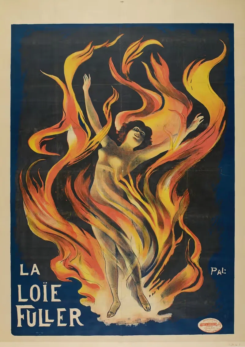 Loie Fuller by Пал (Жан де Палеолог), c. 1894 — digital art print download