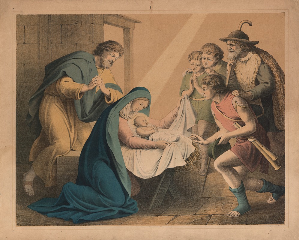 The birth of Jesus — Sandberg