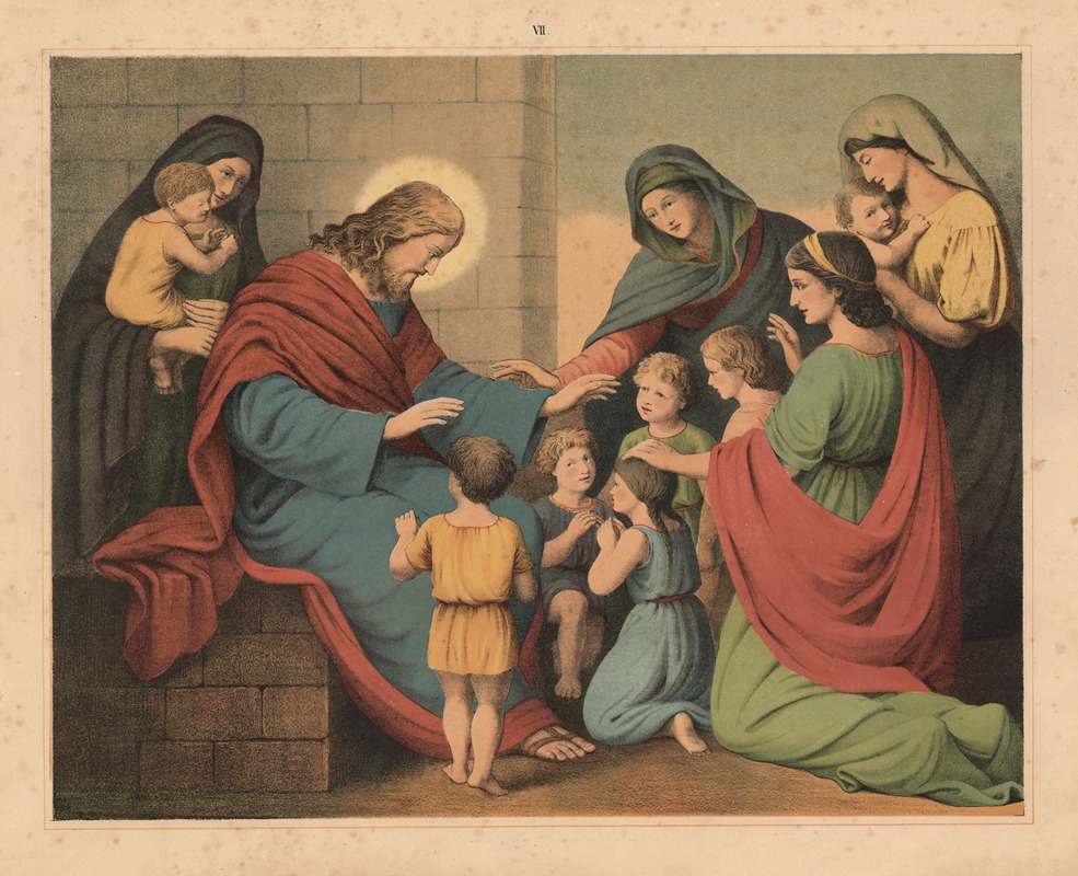 Jesus blesses the little children — Sandberg