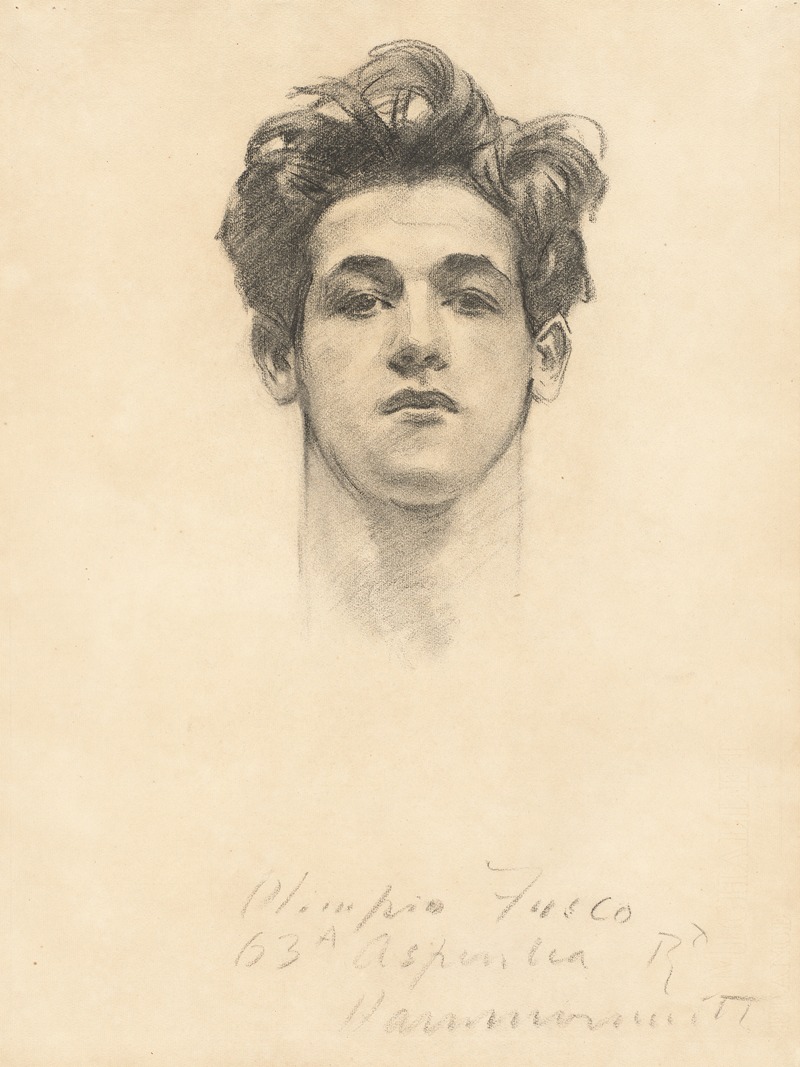 Olimpio Fusco by John Singer Sargent — digital art print download