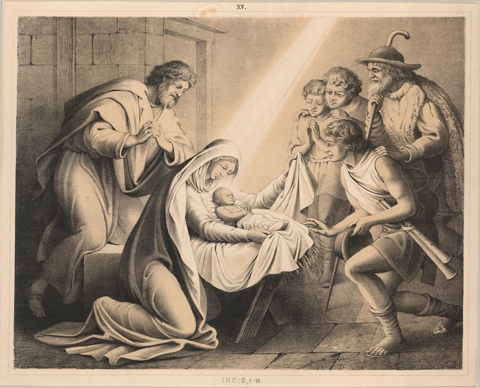 The birth of Jesus — Sandberg