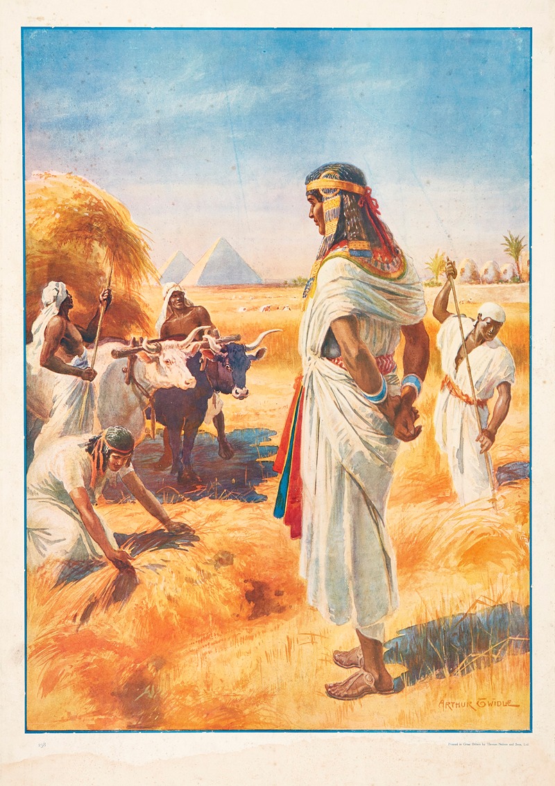 The rich harvest in Egypt — Arthur G Widle