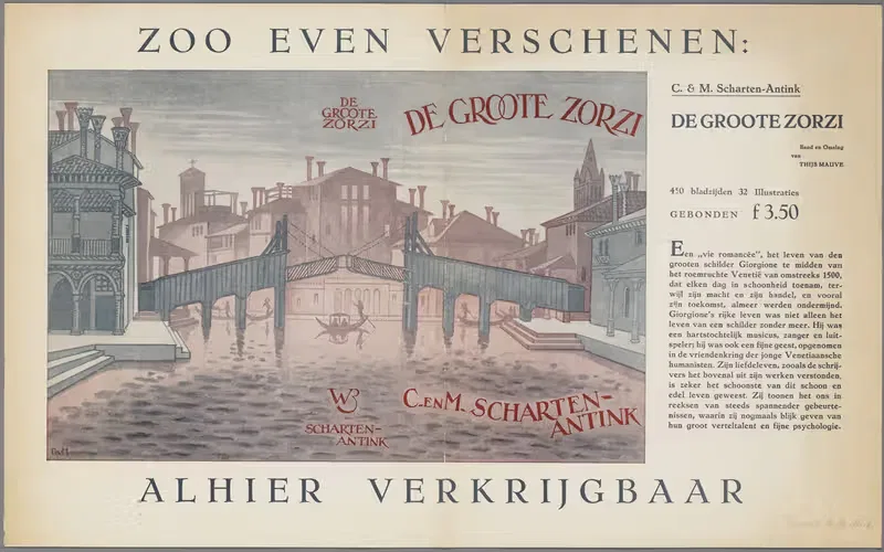 De groote zorzi by Thijs Mauve, 1938 — digital art print download