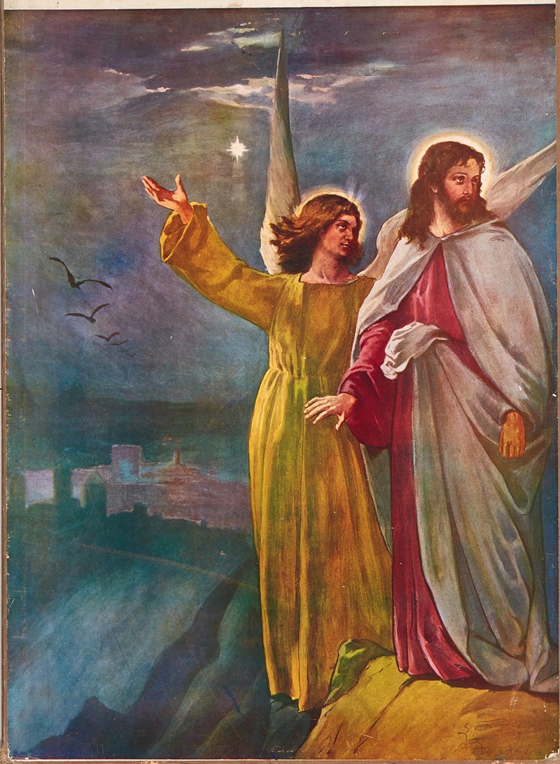 Jesus is tempted in the desert — Томас Нельсон и Сыновья