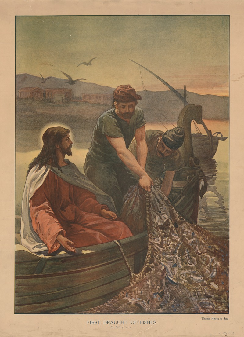 First Drought of fishes — Thomas Nelson & Sons