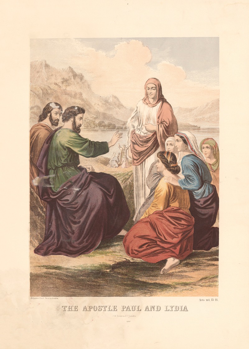 The Apostle Paul and Lydia — Джозеф Мартин Кронхейм