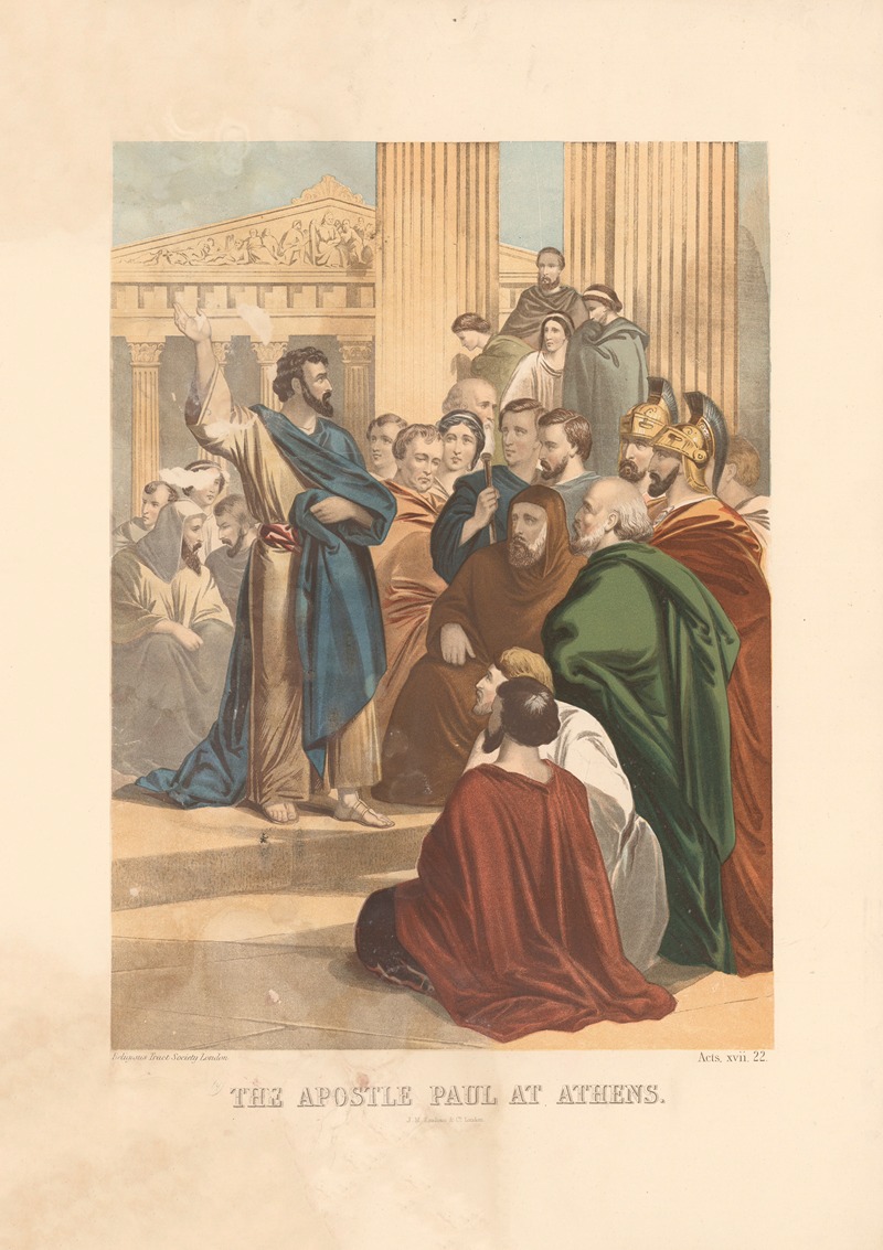 The Apostle Paul at Athens — Джозеф Мартин Кронхейм
