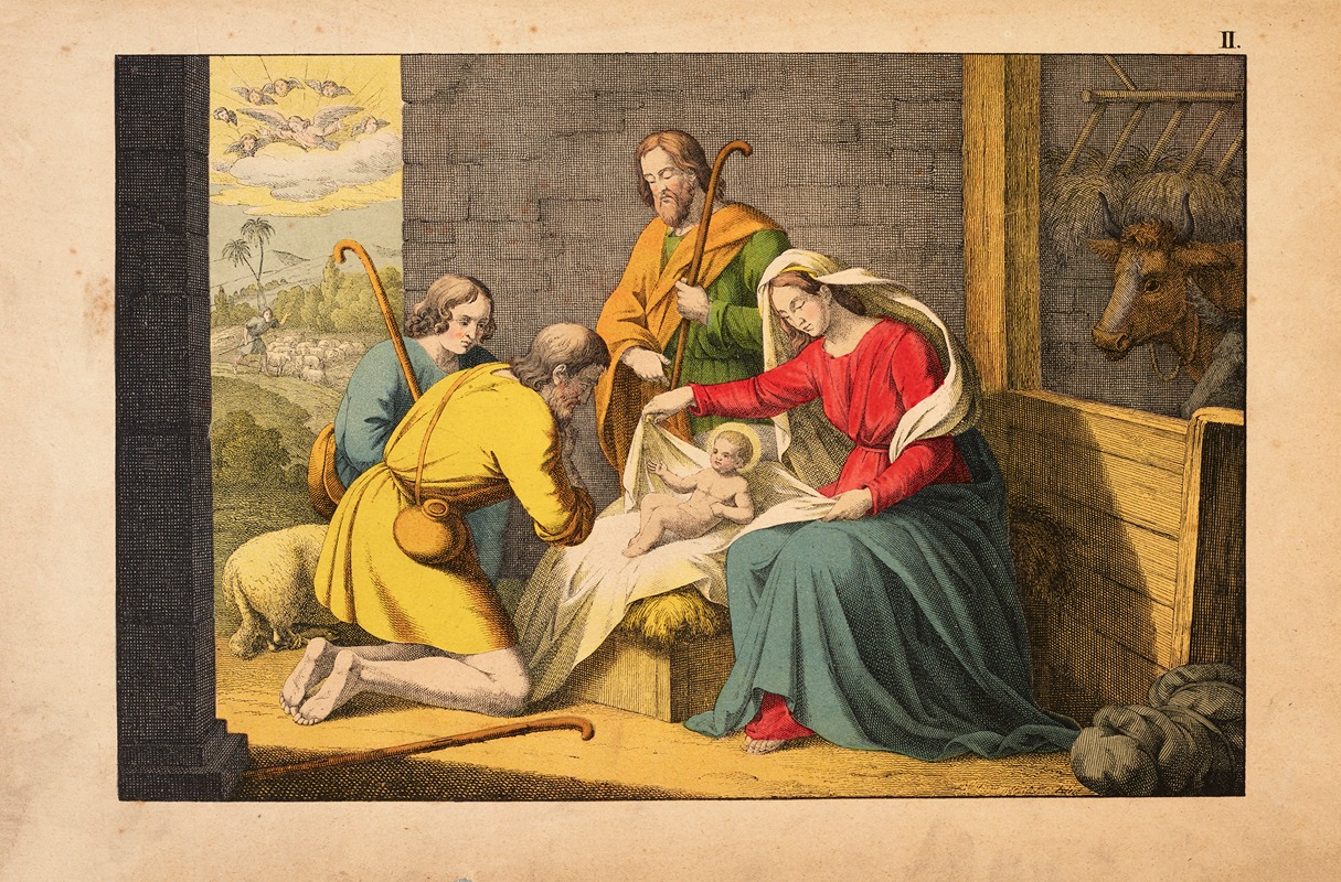 The birth of Jesus — Theodor Eckardt