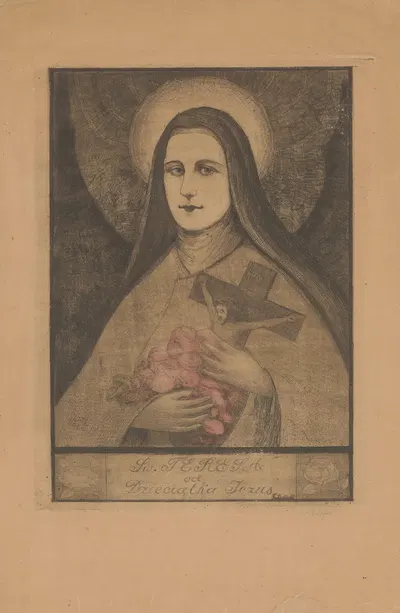 Sw. Teresa od Dzieciątka Jezus by Францишек Седлецкий, 1927 — digital art print download