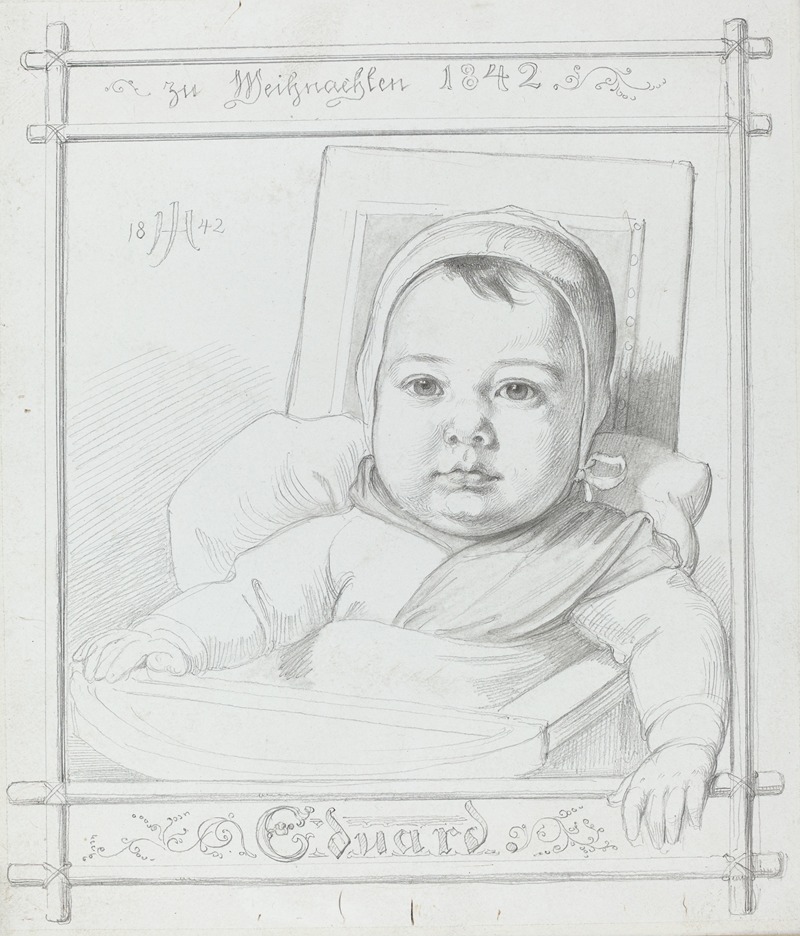 Eduard, the Artist's Infant Son — Юлий Хюбнер