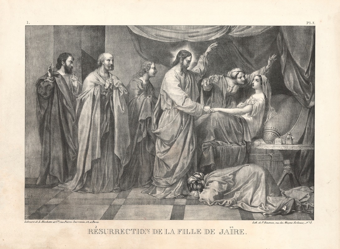 Resurrection de la fille de Jaire — P. Bineteau
