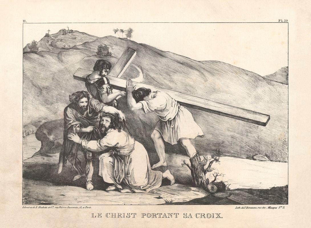 Le Christ portant sa croix — P. Bineteau
