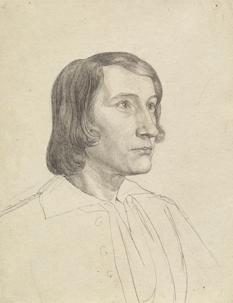 Gustav Heinrich Naeke by Julius Schnorr von Carolsfeld, c. 1820 — digital art print download