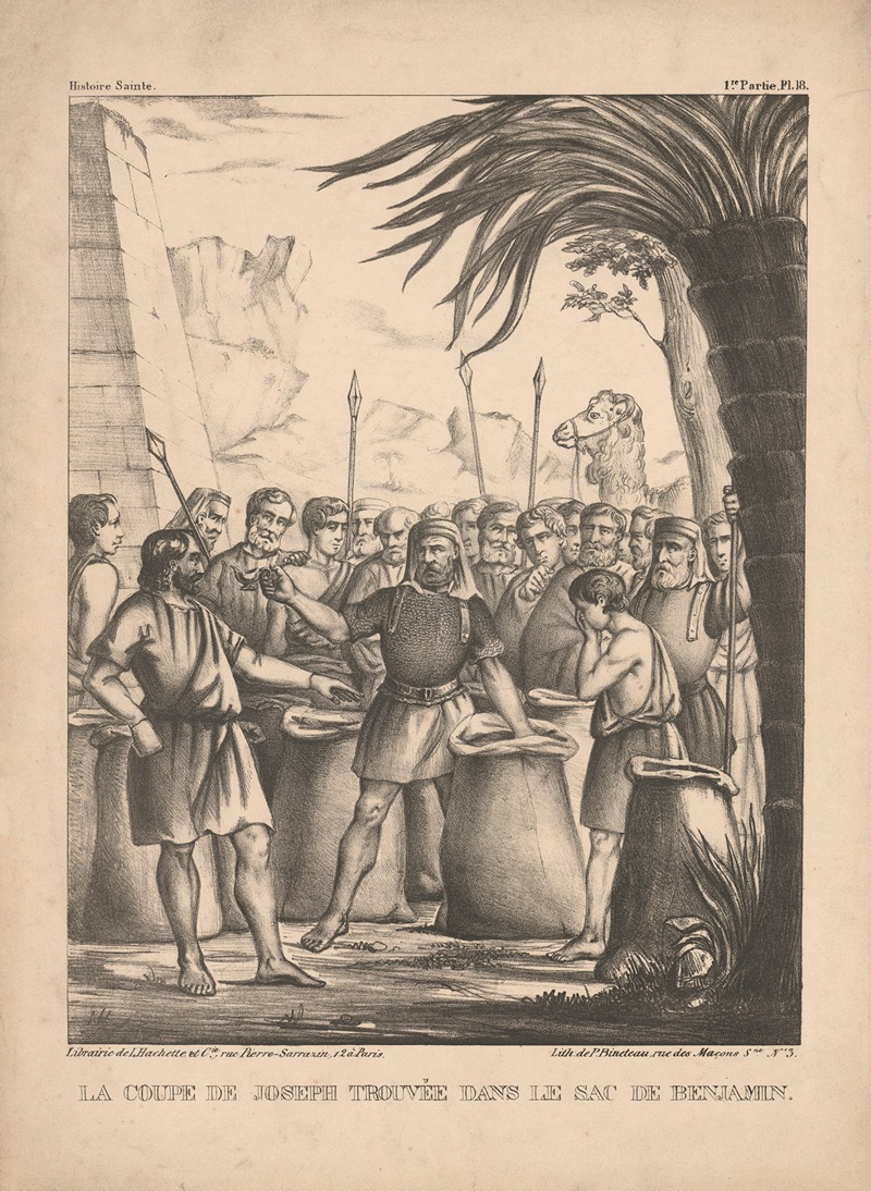 La coupe de Joseph trouvee dans le sac de Benjamin — P. Bineteau