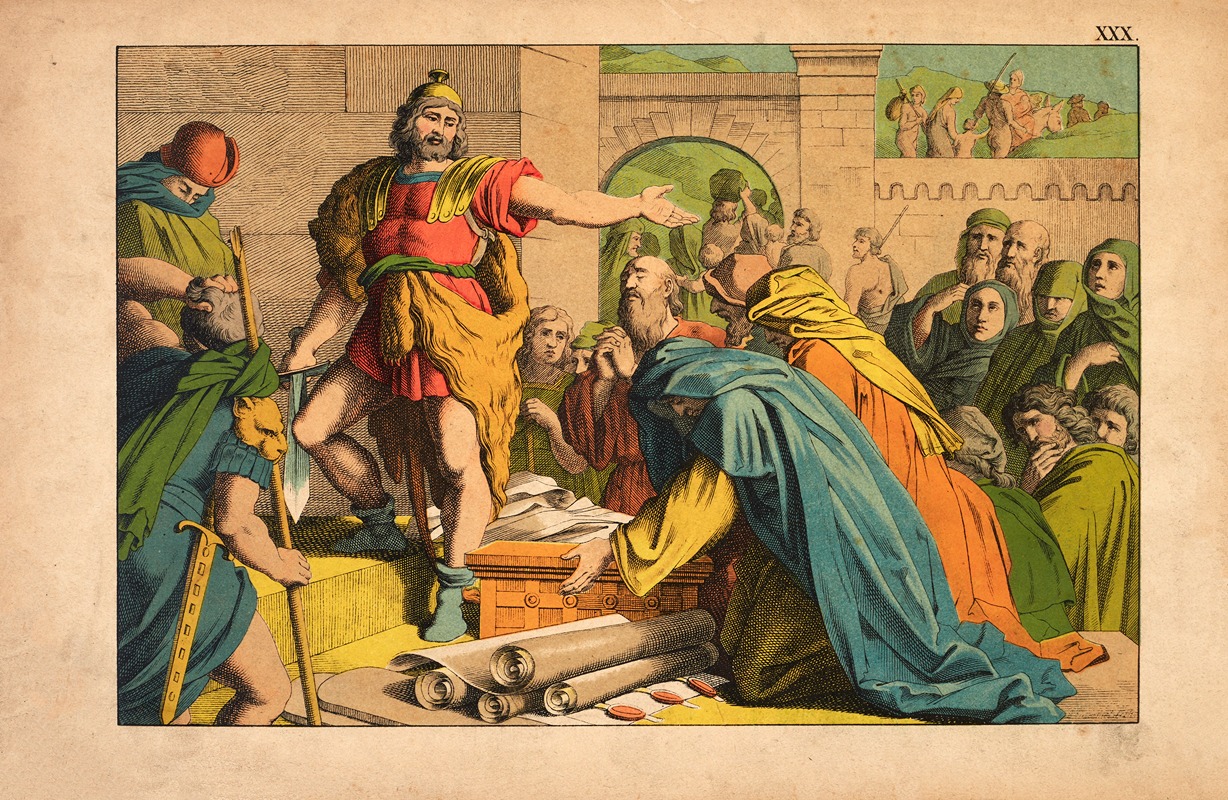 Judah Maccabeus at Mizpah — Theodor Eckardt