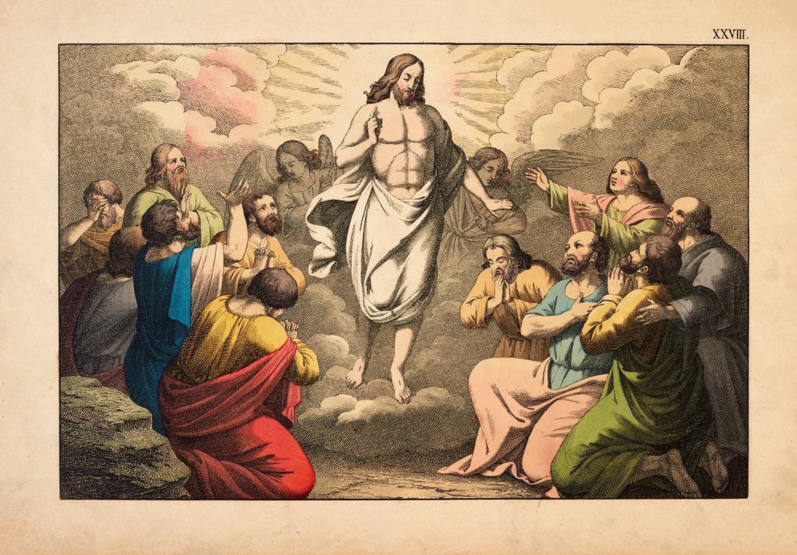 Ascension by Theodor Eckardt, 1879 — digital art print download