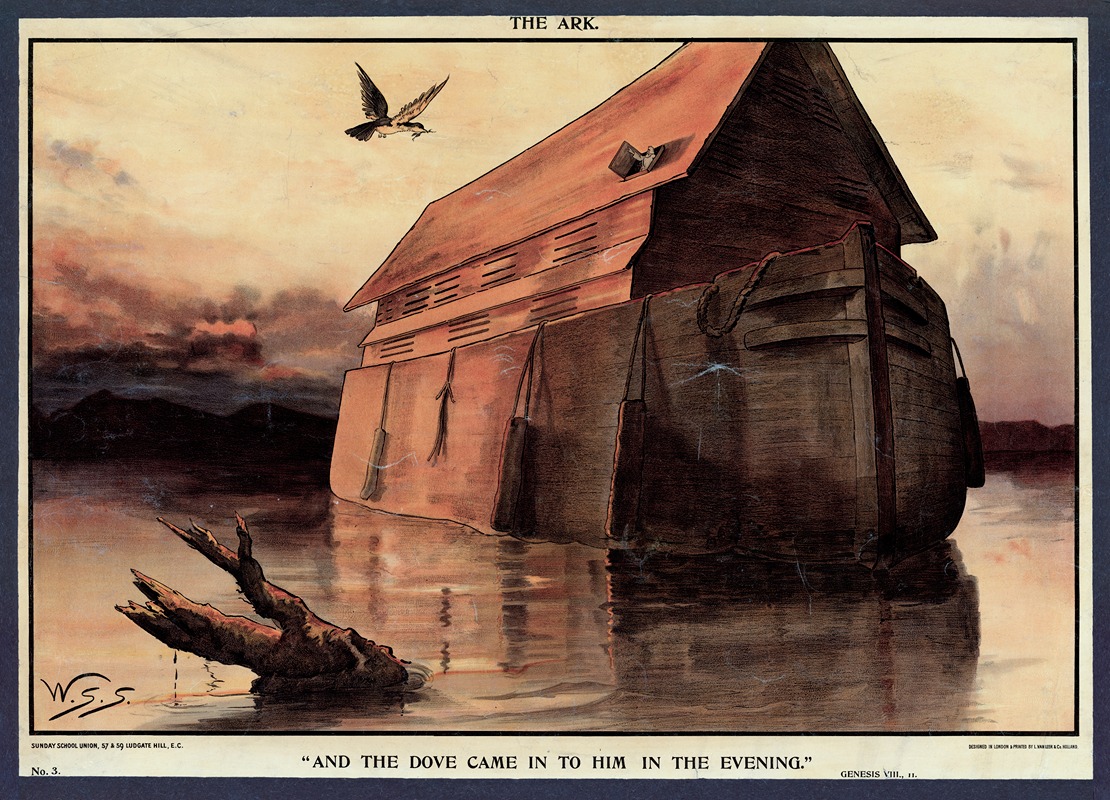The Ark by Walter Sidney Stacey, 1888 — digital art print download