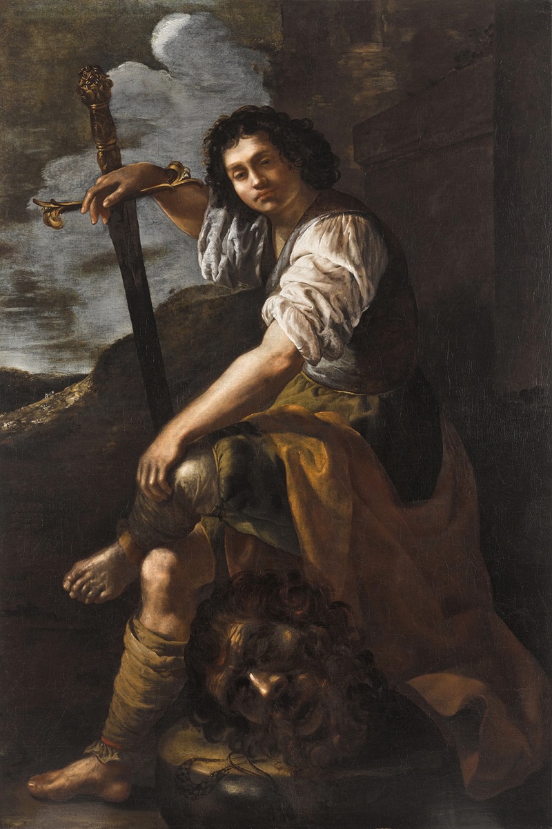 David with the head of Goliath — Artemisia Gentileschi
