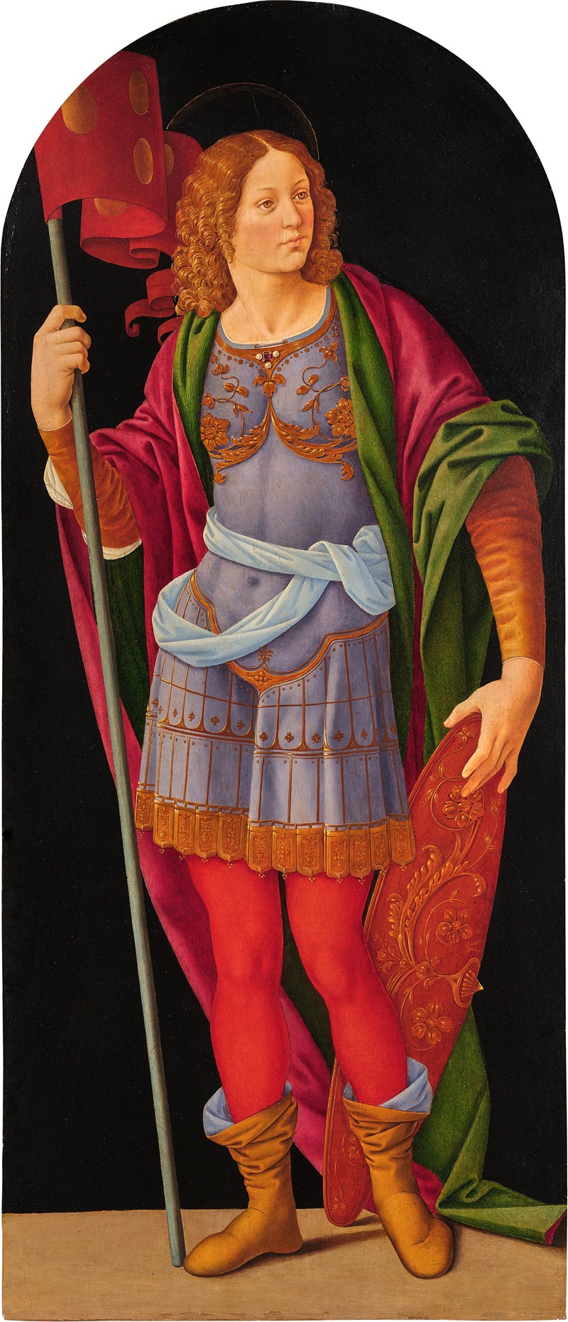 Saint Quirinus of Neuss — Lorenzo di Credi